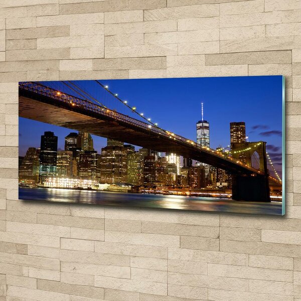 Foto obraz sklo tvrzené Manhattan New York osh-118915288