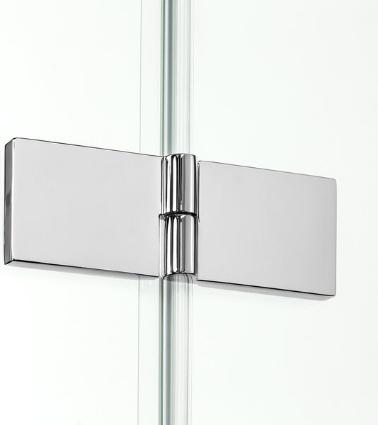 New Trendy New Soleo sprchové dveře 120 cm skládací chrom lesk/průhledné sklo D-0137A