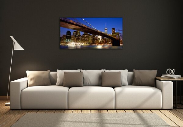 Foto obraz sklo tvrzené Manhattan New York osh-118915288