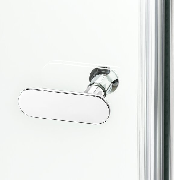New Trendy New Soleo sprchové dveře 120 cm skládací chrom lesk/průhledné sklo D-0137A