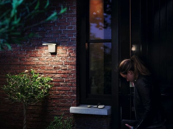 Philips - LED Solární nástěnné svítidlo se senzorem ZONAL LED/1,3W/3,7V IP44