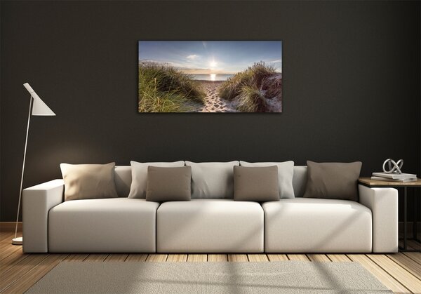 Foto obraz skleněný horizontální Mořské duny osh-119215284