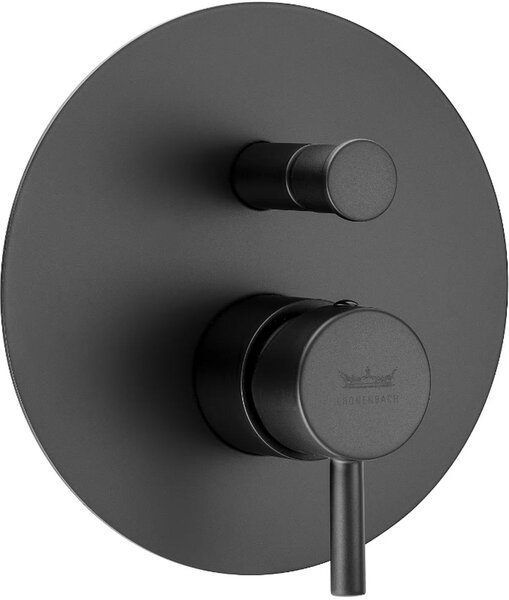 Kronenbach Lima 2.0 Black vanová baterie pod omítku černá 100.2103SMKB
