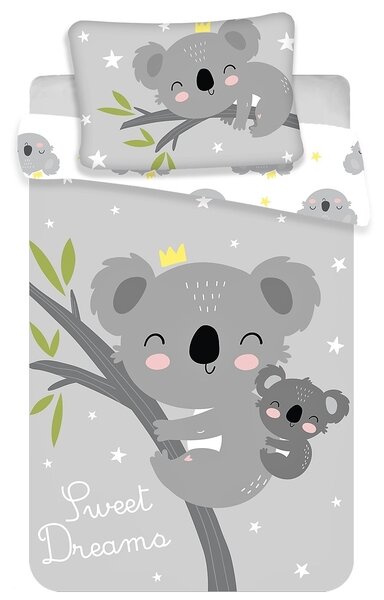 Jerry fabrics Disney povlečení do postýlky Koala "Sweet dreams" baby 100x135 + 40x60 cm