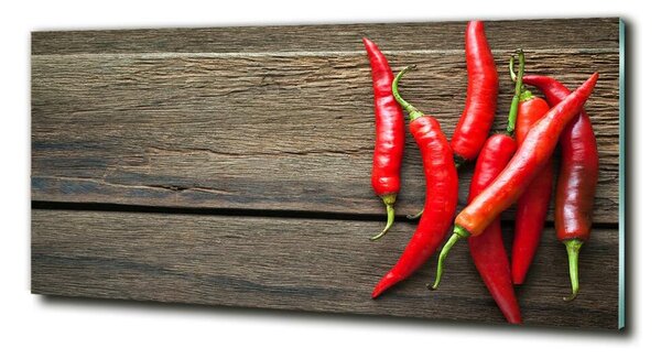 Foto obraz skleněný horizontální Chilli papričky osh-119501609