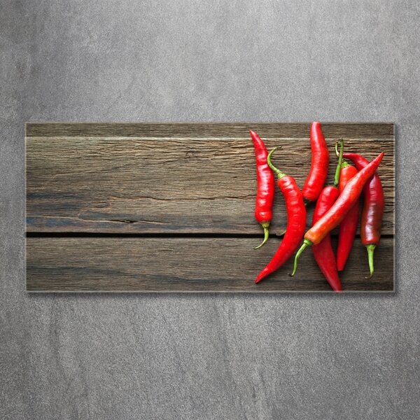 Foto obraz skleněný horizontální Chilli papričky osh-119501609