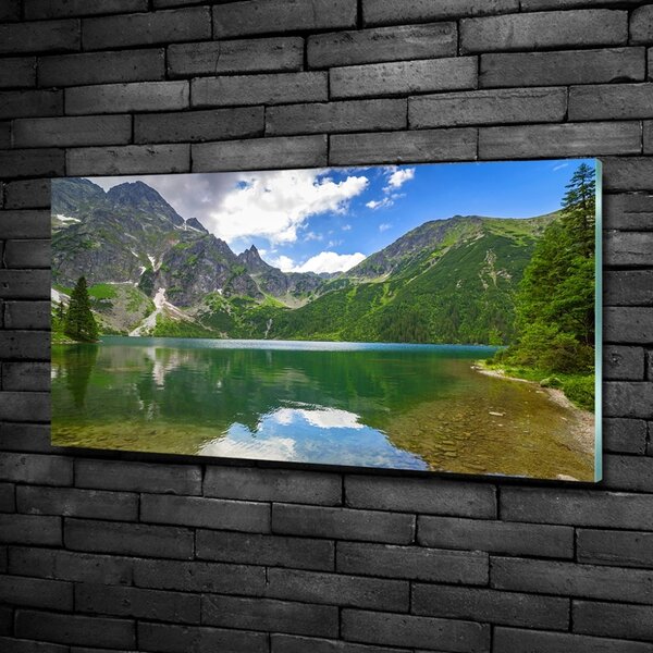 Foto obraz fotografie na skle Mořské oko Tatry osh-119811349