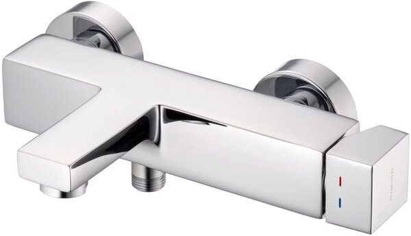 Kronenbach Quara 3.0 vanová baterie na stěnu chrom KB100363C10
