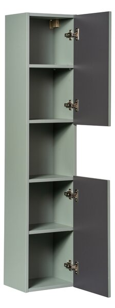 Comad Doplňková koupelnová skříňka vysoká Line Reed Green 30 rákosově zelená