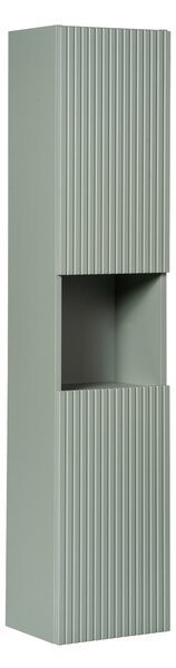 Comad Doplňková koupelnová skříňka vysoká Line Reed Green 30 rákosově zelená