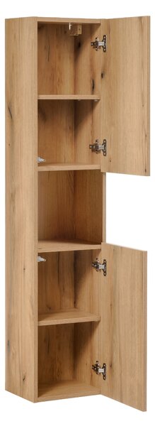 Comad Doplňková koupelnová skříňka vysoká Nova Oak 30 dub coast evoke