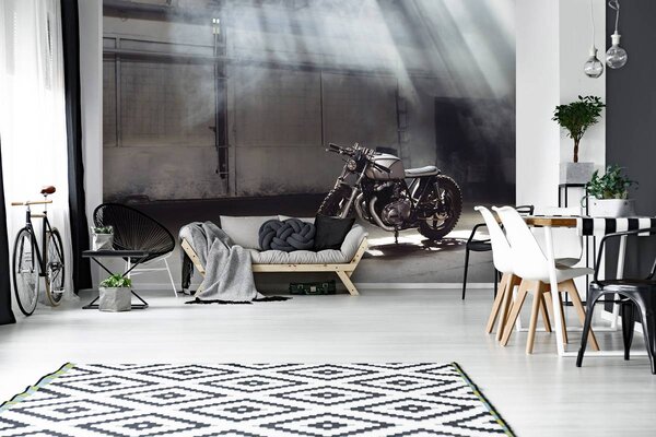 Fototapeta - Motrocycle (254x184 cm)