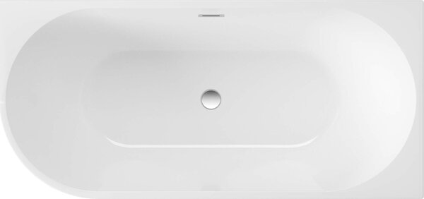 Deante Acrylic bathtub, rohová/free-standing, right - 150 cm