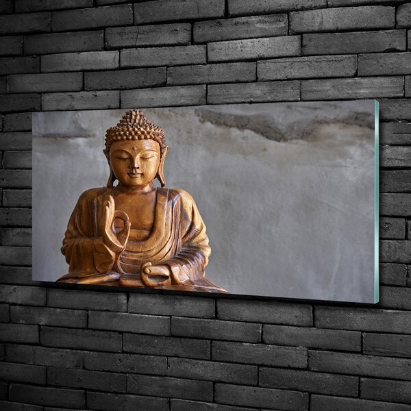 Foto obraz fotografie na skle Dřevěný budha osh-120485087