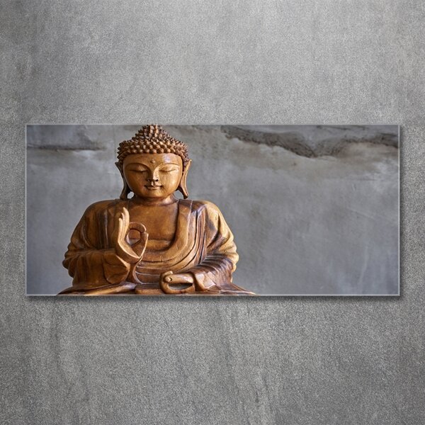 Foto obraz fotografie na skle Dřevěný budha osh-120485087
