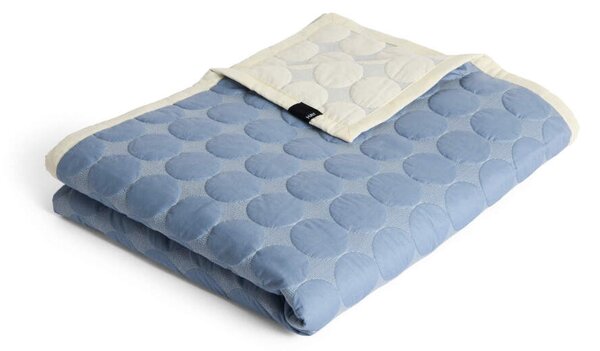 HAY Pléd Mega Dot Organic 195x245, dusty blue