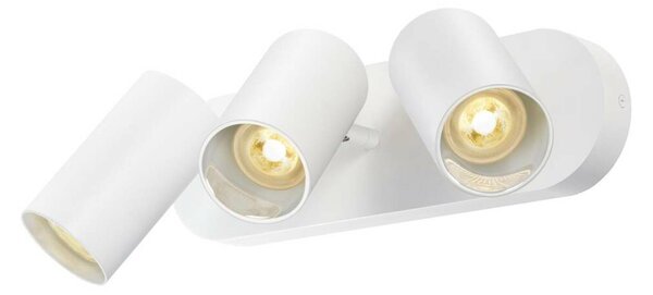 BIG WHITE SLV ASTO TUBE stropní přisazené svítidlo, válcové, max. 3x 10 W, bílé 1006428