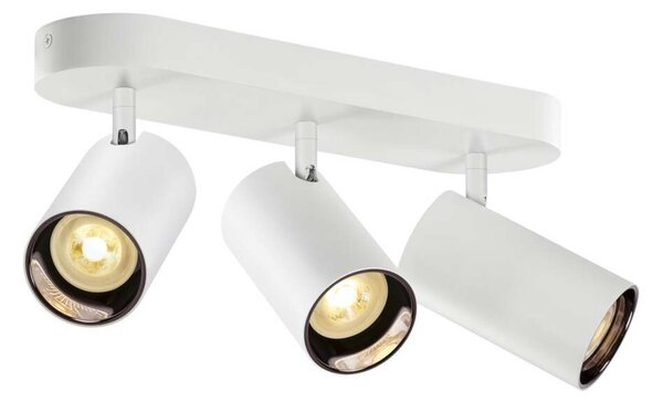 BIG WHITE SLV ASTO TUBE stropní přisazené svítidlo, válcové, max. 3x 10 W, bílé 1006428