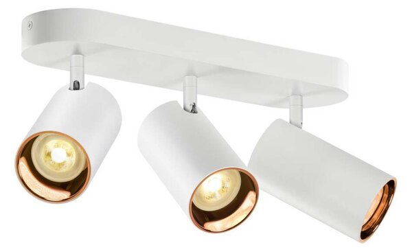 BIG WHITE SLV ASTO TUBE stropní přisazené svítidlo, válcové, max. 3x 10 W, bílé 1006428
