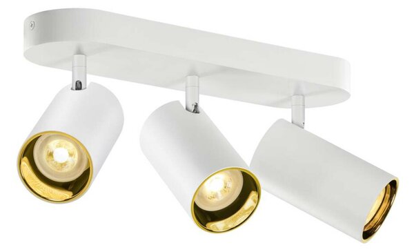 BIG WHITE SLV ASTO TUBE stropní přisazené svítidlo, válcové, max. 3x 10 W, bílé 1006428