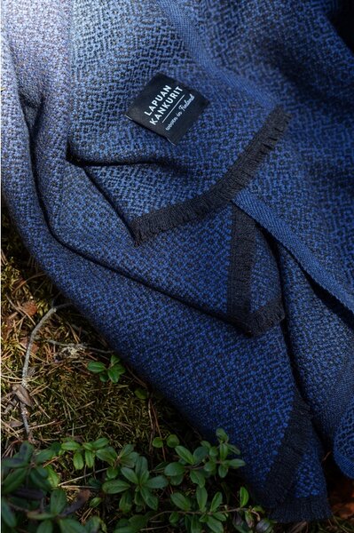 Lapuan Kankurit Merino deka Koli 135x170, černo-modrá