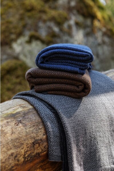 Lapuan Kankurit Merino deka Koli 135x170, černo-modrá