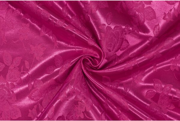 Brokát žakár - Růžová telemagenta