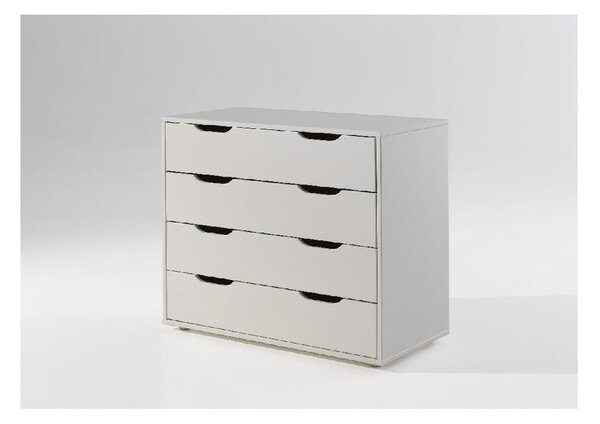 Bílá dětská komoda 85,5x72x43 cm Pino – Vipack