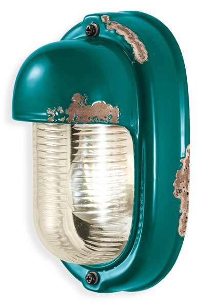 Ferroluce Nástěnné retro svítidlo VINTAGE, v. 24 cm, 1xE27 Barva: Rudá červená
