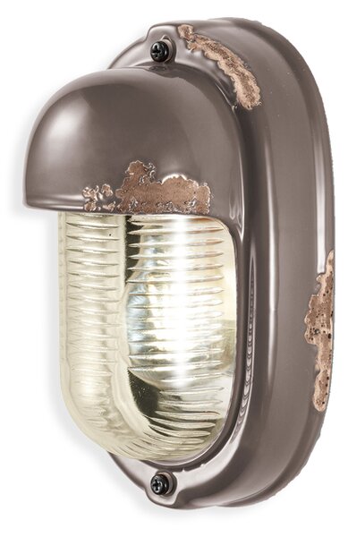 Ferroluce Nástěnné retro svítidlo VINTAGE, v. 24 cm, 1xE27 Barva: Rudá červená