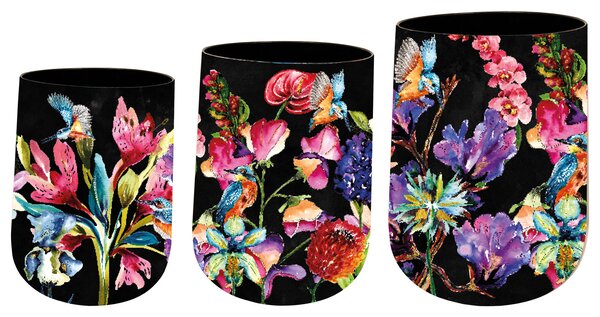 Ter Steege Sada 3 obalů Midnight bloom D19 H29