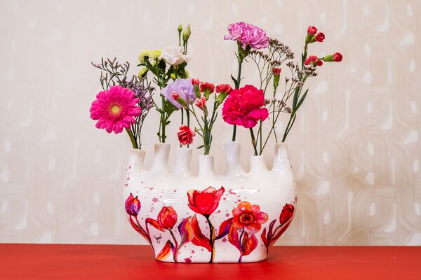 Ter Steege Váza Sunblush spring D29x13 H20