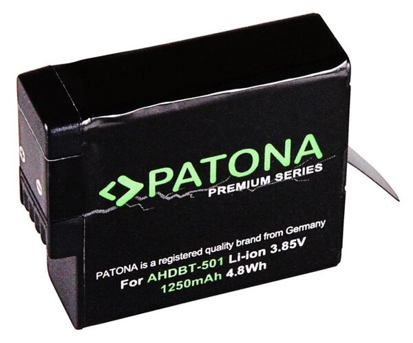 PATONA - Baterie GoPro Hero 5/6/7 AABAT-001 1250mAh Li-Ion Premium