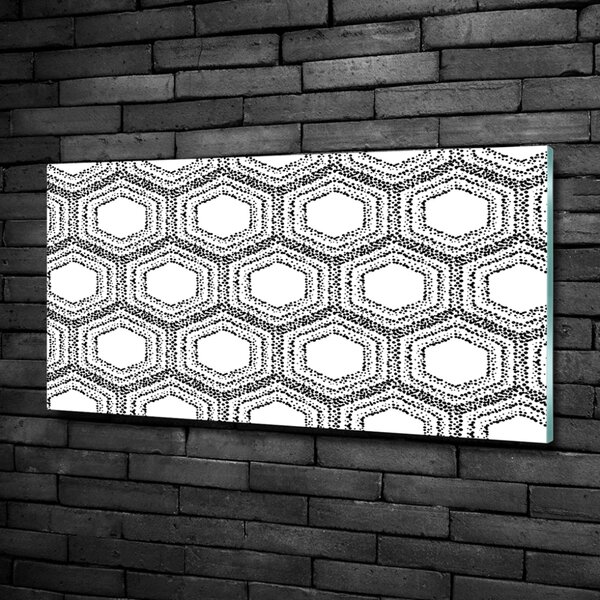 Fotoobraz na skle Geometrické pozadí osh-123444558