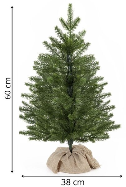 Vánoční stromek Smrk Premium kavkazský 60 cm