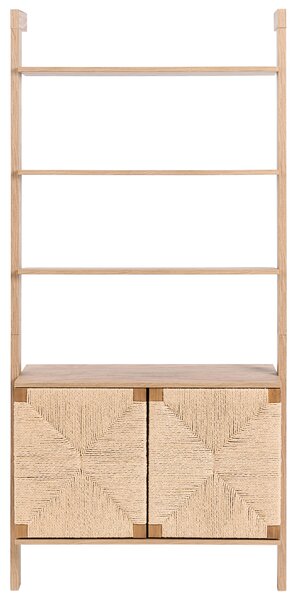 Knihovna BONDI 181 cm Světle hnědá