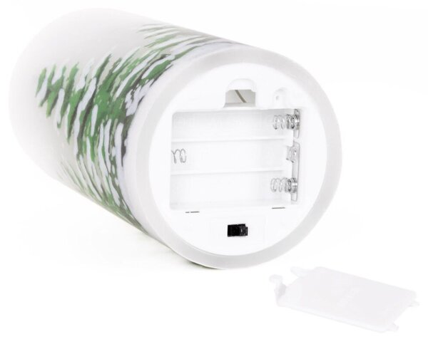 Led svíčky se vzorem sada 3ks 3xAAA SPRINGOS CA1455