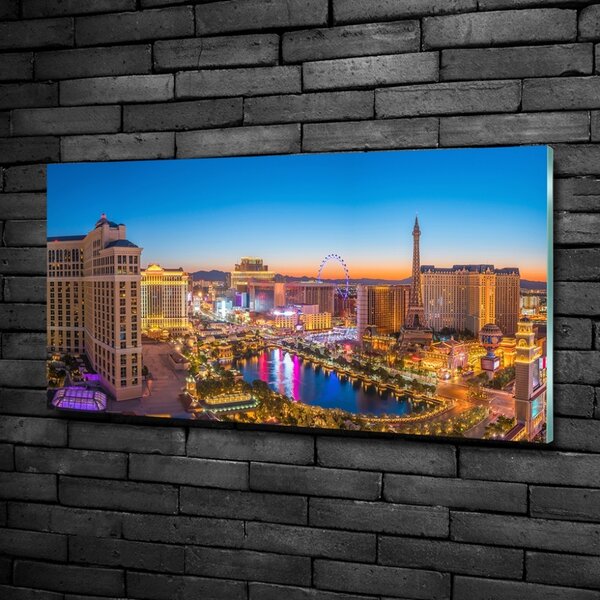 Foto obraz sklo tvrzené Las Vegas USA osh-123858378