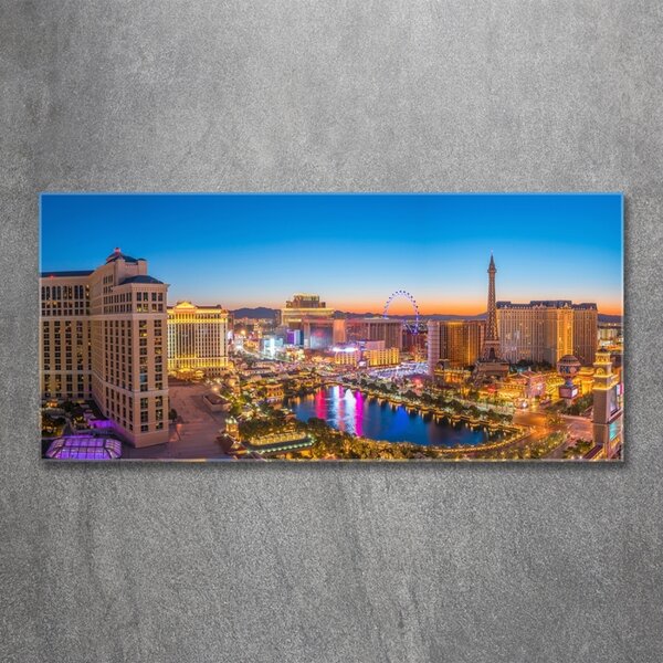 Foto obraz sklo tvrzené Las Vegas USA osh-123858378