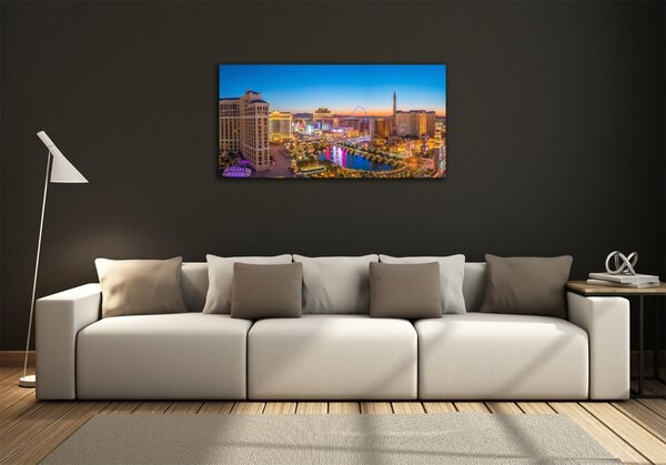 Foto obraz sklo tvrzené Las Vegas USA osh-123858378