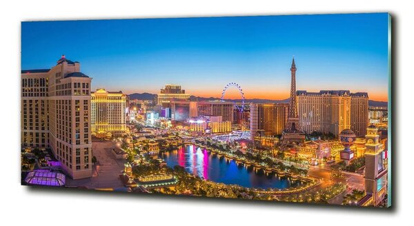 Foto obraz sklo tvrzené Las Vegas USA osh-123858378