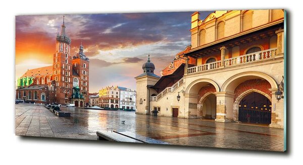 Foto obraz sklo tvrzené Krakov Polsko osh-123877071