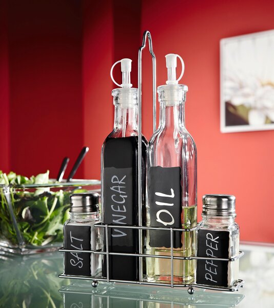 STOLNÍ DOCHUCOVACÍ SOUPRAVA Homeware Profession. - Lahve na olej & menáže
