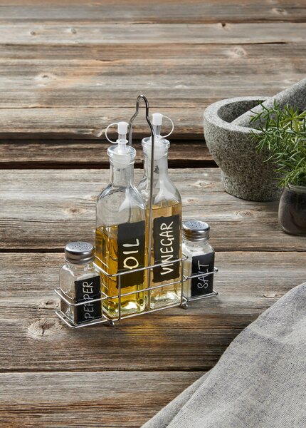 STOLNÍ DOCHUCOVACÍ SOUPRAVA Homeware Profession. - Lahve na olej & menáže