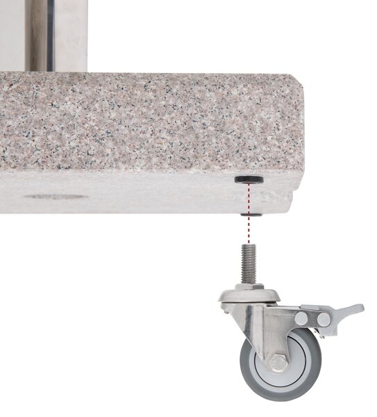 Doppler Žulový stojan LIFE 45 kg