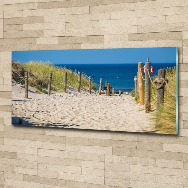 Foto obraz skleněný horizontální Mořské duny osh-125318135