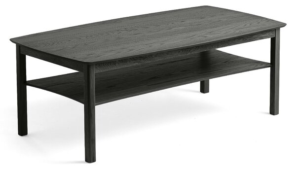 AJ Produkty Konferenční stolek MARATHON, 1200x700 mm, černě mořený dub