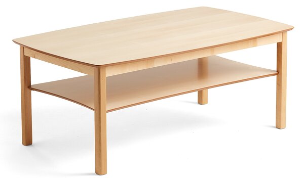 AJ Produkty Konferenční stolek MARATHON, 1350x800 mm, bříza