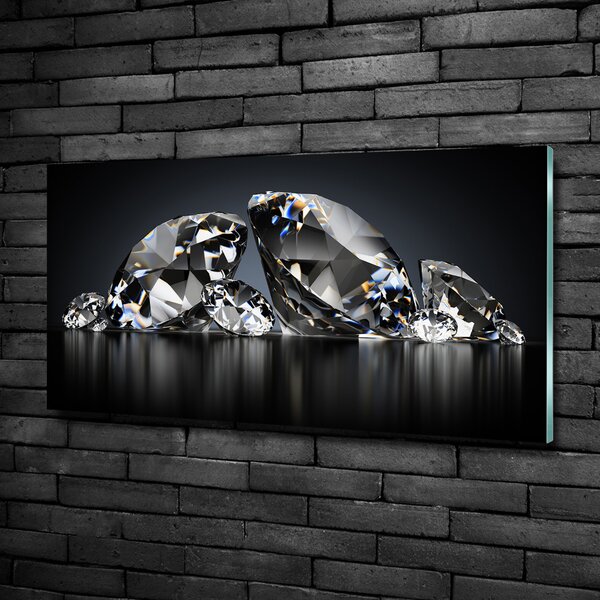 Foto obraz sklo tvrzené Diamanty osh-127034858