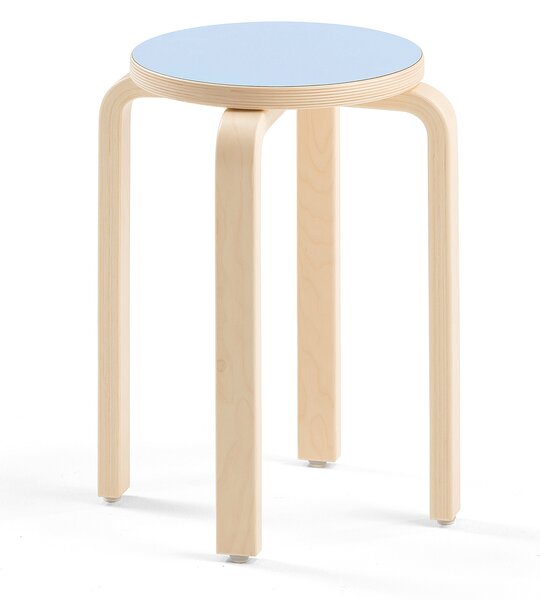 AJ Produkty Dětská stolička DANTE, výška 460 mm, bříza/modrá